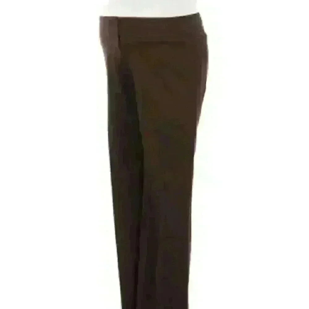 Ann Taylor Loft Maternity brown dress pants 2 - Picture 3 of 3